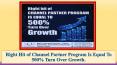 Right Hit of Channel Partner Program Is Equal To 500% Turn Over Growth. (1) PowerPoint PPT Presentation