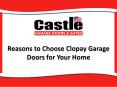 Reasons to Choose Clopay Garage Doors for Your Home PowerPoint PPT Presentation