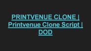 PRINTVENUE CLONE | Printvenue Clone Script | DOD