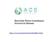 Best Solar Power Consultancy Services