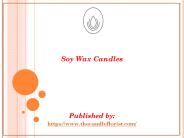Soy Wax Candles