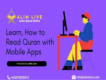 Learn How to Read Quran with Mobile Apps