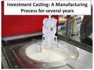 Investment casting process works