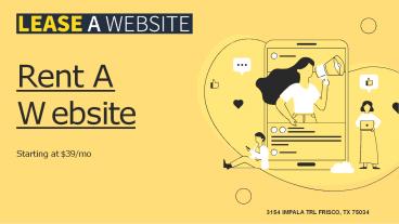 Ready to go websites at $39/mo