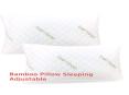 Bamboo Pillow Sleeping Adjustable