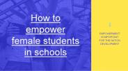 why women empowerment is important