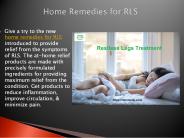 Home Remedies for RLS