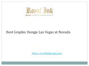 Best Graphic Design Las Vegas Nevada