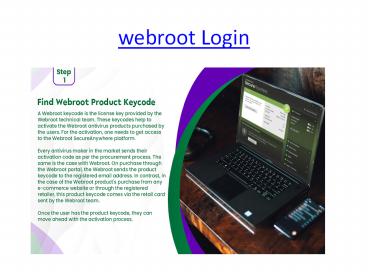 Webroot Login - Geek Squad Webroot login