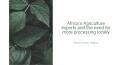 Farouk Gumel - Africa’s Agriculture exports and the need for more processing locally PowerPoint PPT Presentation