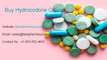 Order Hydrocodone online overnight delivery
