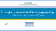 SSAT Strategy