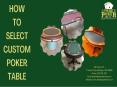 How to Select Custom Poker Table - The Best Poker Site PowerPoint PPT Presentation