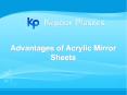 Advantages of Acrylic Mirror Sheets (1) PowerPoint PPT Presentation