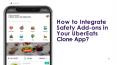 How to Integrate Safety Add-ons in Your UberEats Clone App? PowerPoint PPT Presentation