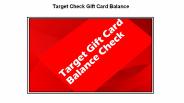 Check Quickly Your Target Gift Card Balance