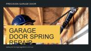 Why you need Garage Door Spring Repair