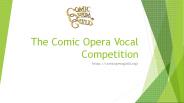 The Comic Opera Vocal Competition