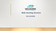 Web Hosting Services- ssclouder