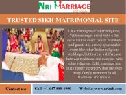 Trusted Sikh Matrimony