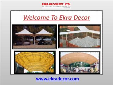 Tensile Structure (1)