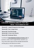 5 MODERN DESIGN ELEMENTS THAT WILL MAKE YOUR WEBSITE POP! PowerPoint PPT Presentation
