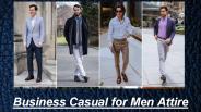 Business Casual for Men Attire