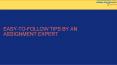 Easy-to-Follow tips by an assignment expert PowerPoint PPT Presentation