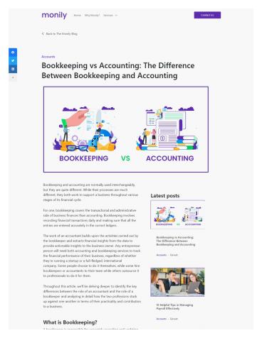 Bookkeeping vs Accounting: The Difference Between Bookkeeping and Accounting