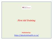First Aid Training