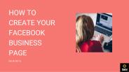 Setup Facebook business page - simple & quick 6-step guide