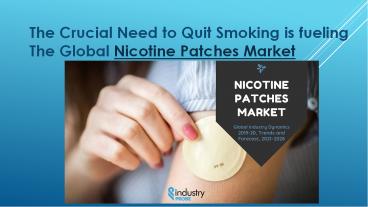Nicotine Patches market analysis