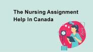 The Nursing Assignment Help In Canada