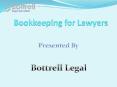 Bookkeeping for Lawyers PowerPoint PPT Presentation