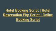 ‎Hotel Booking Script | Hotel Reservation Php Script | Online Booking Script