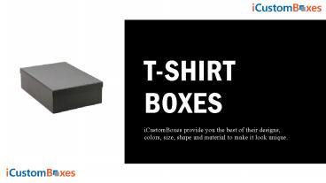 Buy Amazing Printed T-shirt Boxes On Wholesale Rates