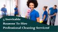5 Inevitable Reasons To Hire Professional Cleaning Services! PowerPoint PPT Presentation