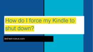 Kindle Fire Wont Charge