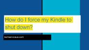 Kindle Won’t Charge