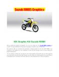 Suzuki RM85 Graphics PowerPoint PPT Presentation