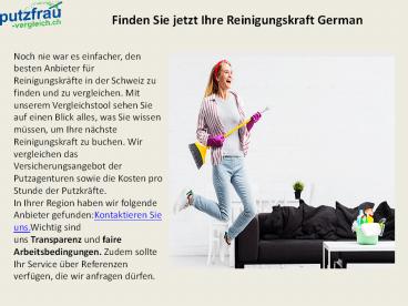 ihrePutzfrau - stundenlohn putzfrau - putzfrauenservice