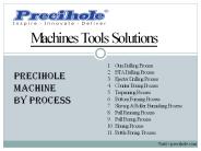 Precihole Machine Tools Pvt. Ltd