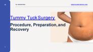 Tummy Tuck Surgery