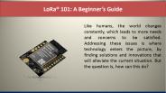 LoRa® 101: A Beginner’s Guide
