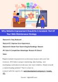 Why Website Improvement Should Be A Constant Part Of Your Web Maintenance Strategy PowerPoint PPT Presentation