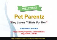 Dog Lovers T-Shirts For Men