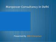 Manpower consultants in delhi india