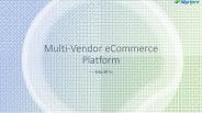 Multi-Vendor eCommerce Platform
