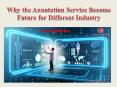 Why the Annotation Service Become Future for Different Industry PowerPoint PPT Presentation