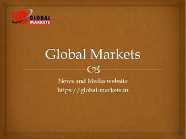 Business News | Latest and Breaking News | Global Markets